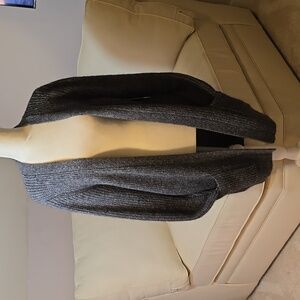 Gray Cardigan Sweater